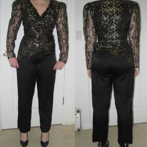 Vintage 1970's Evening Wear Jumper